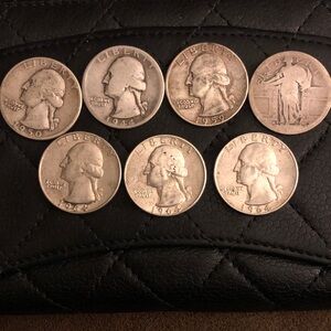 90% silver coins American quarters